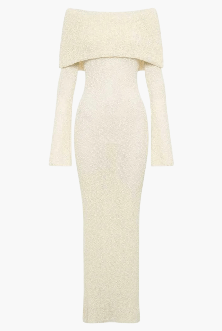 SOERA Marissa Maxi dress - Dresses - DWOD5-KL876001 beige S