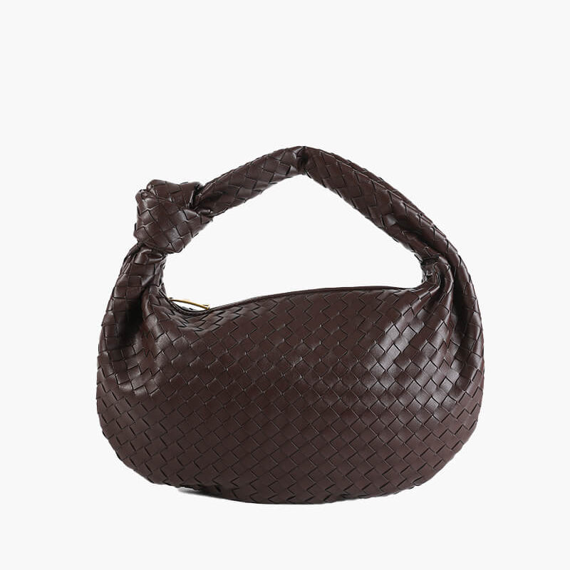 SOERA Woven bag Medium - Handbags - DBAD2-QK170001 Coffee