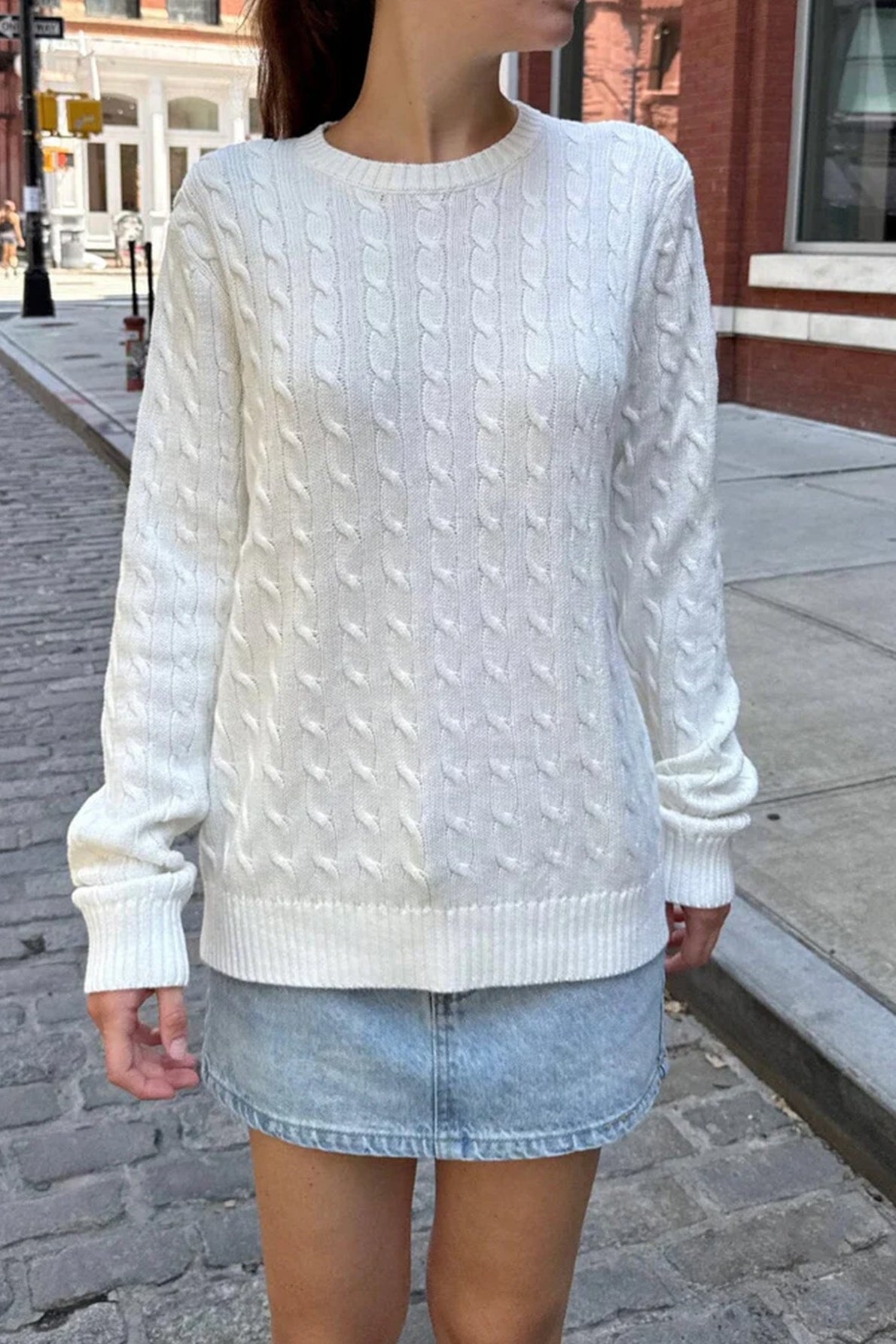 SOERA Karyl Knit Sweater - Sweaters - It1763304746537184112 White S