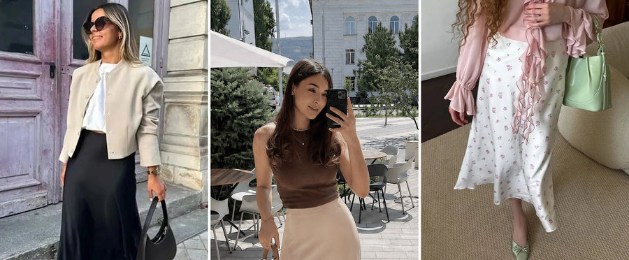 Satin & Silk-Feel: The Evening Fabric Story for Autumn