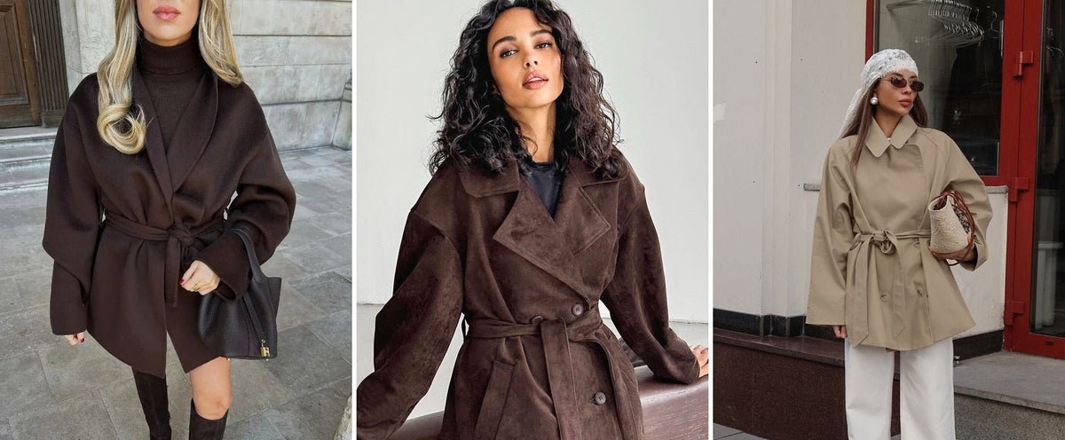 The Wrap Coat: Five October Occasions, One Strong Shape - SOERA