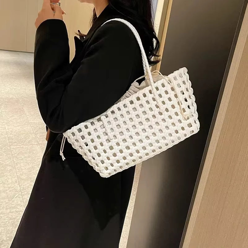 Sienna Hollowed Shoulder Tote