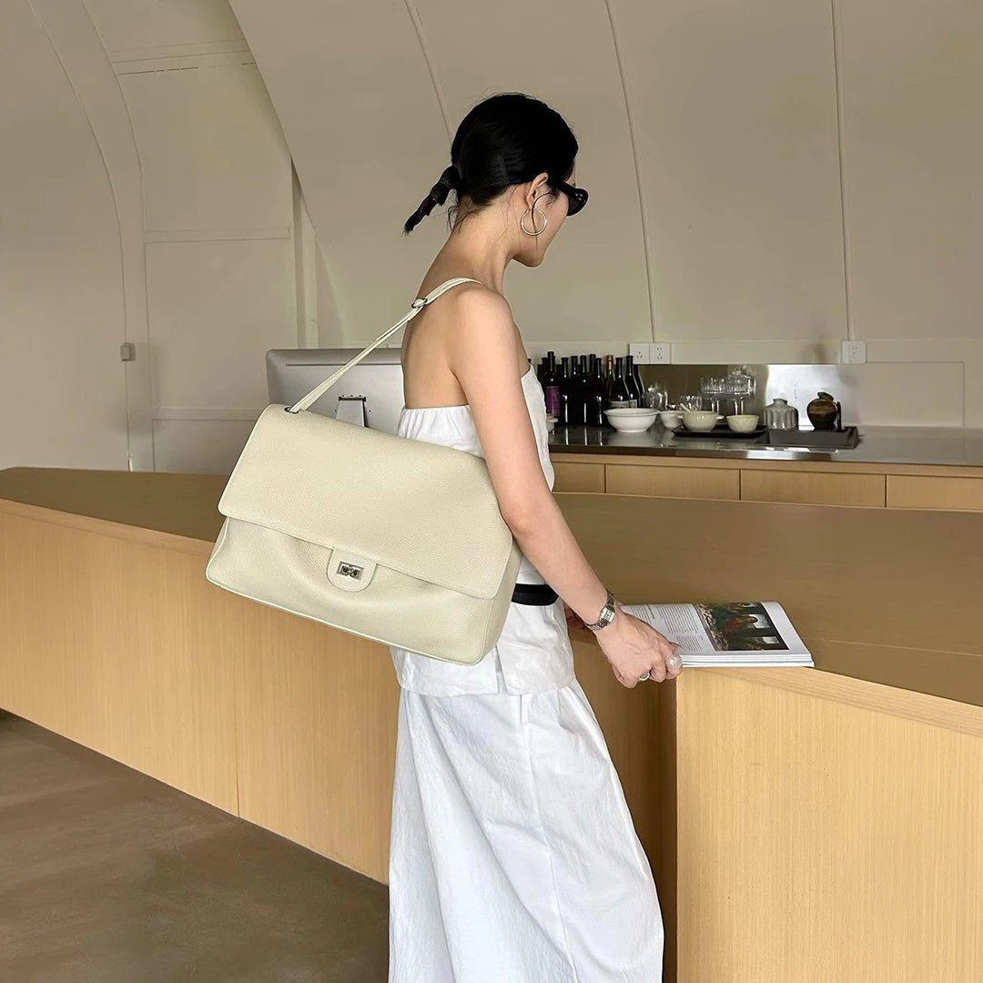 SOERA Anne Chevron Crossbody Bag - Bag - SOERA-607555-DEF-OS-78147 Beige