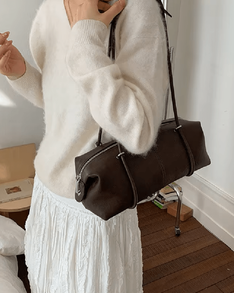 SOERA Mila Boston Pillow Bag - Bag - SOERA-961731-BRO-OS-08995 Coffee