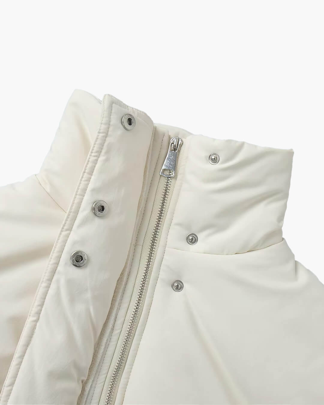 SOERA Emily Stand Collar Padded Puffer Coat - Coat - SOERA-634883-BEI-S-02755 Beige S