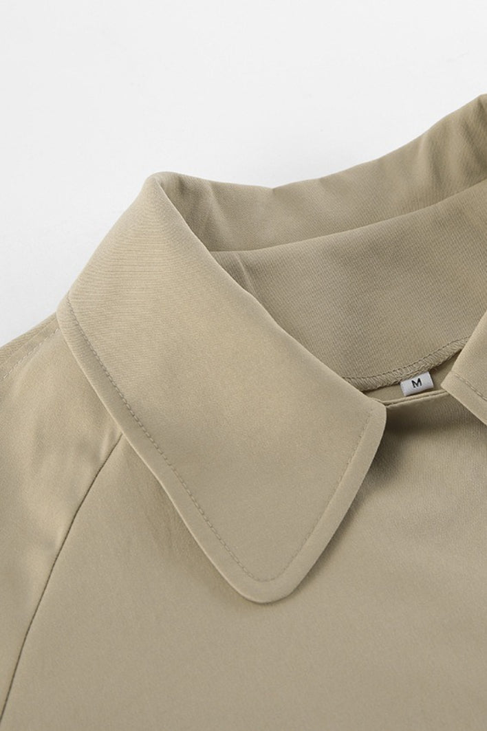 SOERA Margot Belted Wrap Trench Coat - Coat - SOERA-651587-KHA-M-99907 M