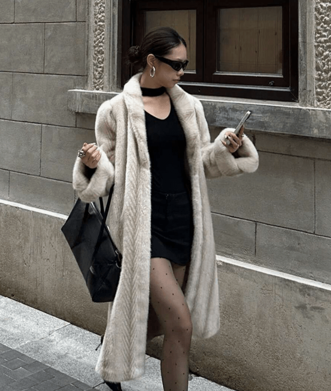 SOERA Suzy Faux Fur Maxi Coat - Coats & Jackets - 1005010168791080-;go1767604098231990195 Dark Brown One Size