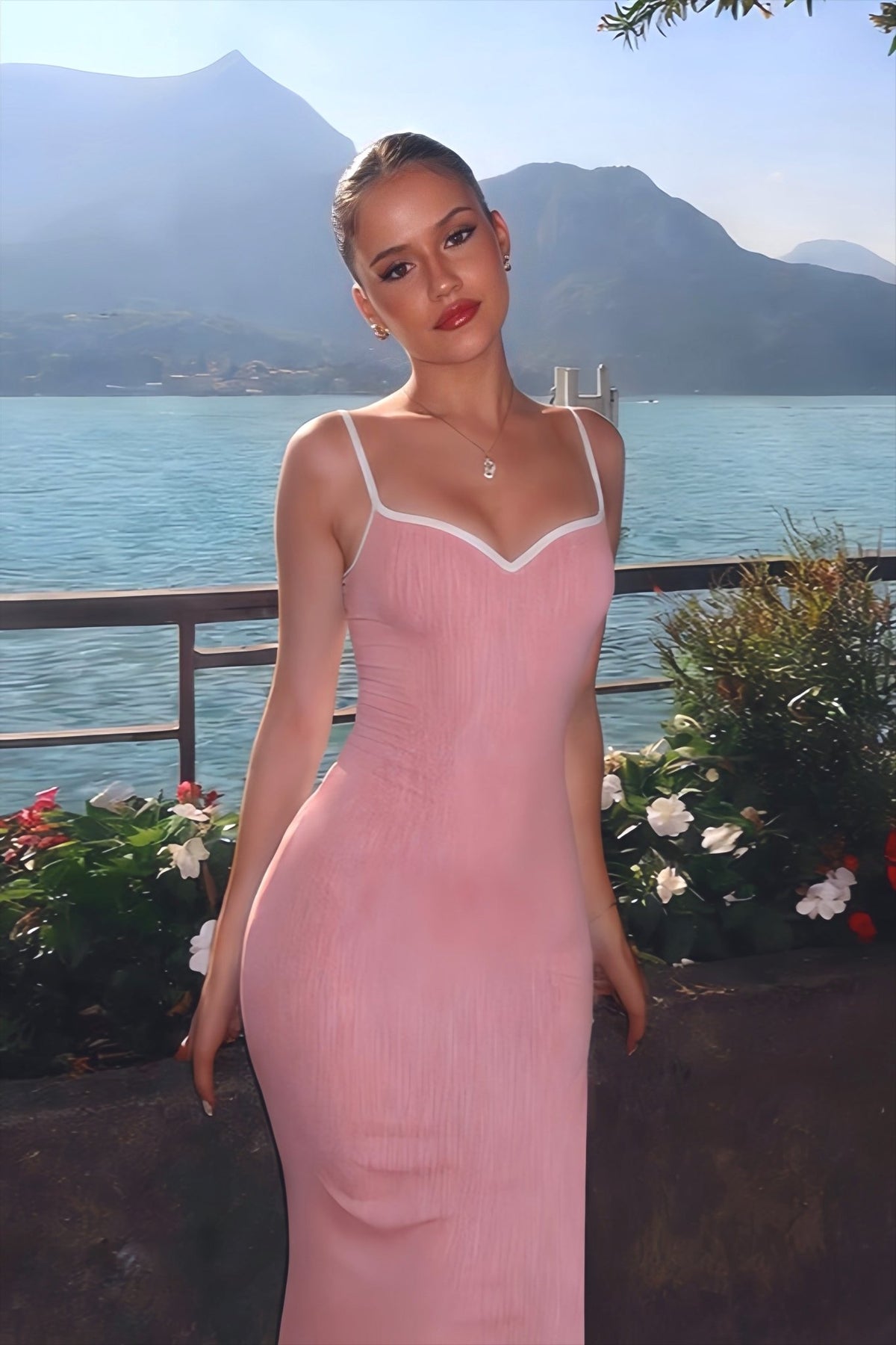 SOERA Amelie Strappy Bodycon Maxi Dress - Dress - SOERA-956675-DEF-L-79811 L