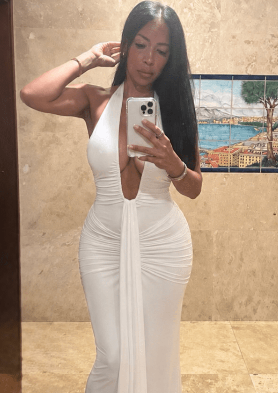 SOERA Hayley Halter Ruched Maxi Dress - Dress - SOERA-704003-DEF-OS-29061 White M