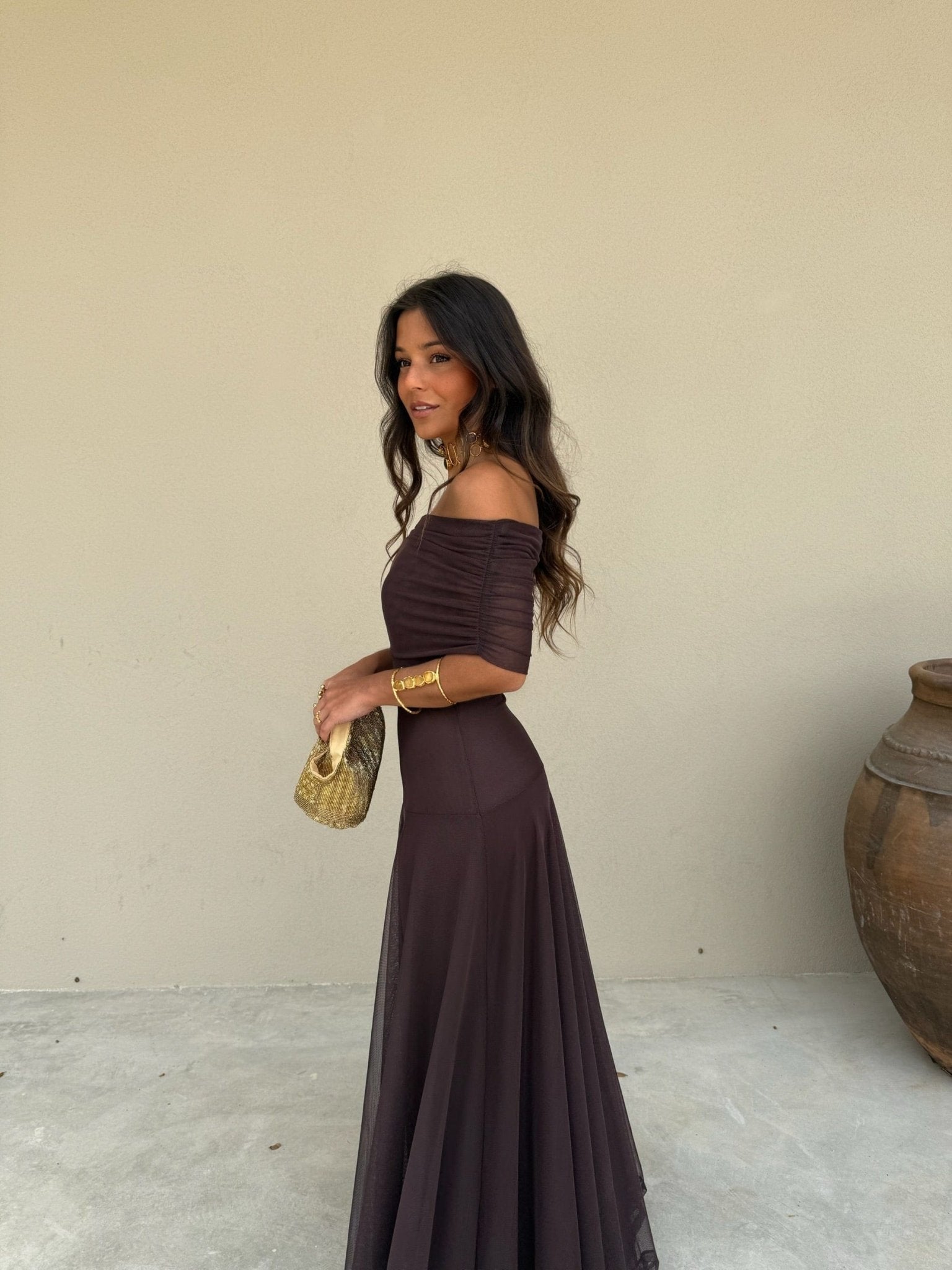 SOERA Daniella Mesh Maxi Dress - Dresses - ly1770927322293002481 XS
