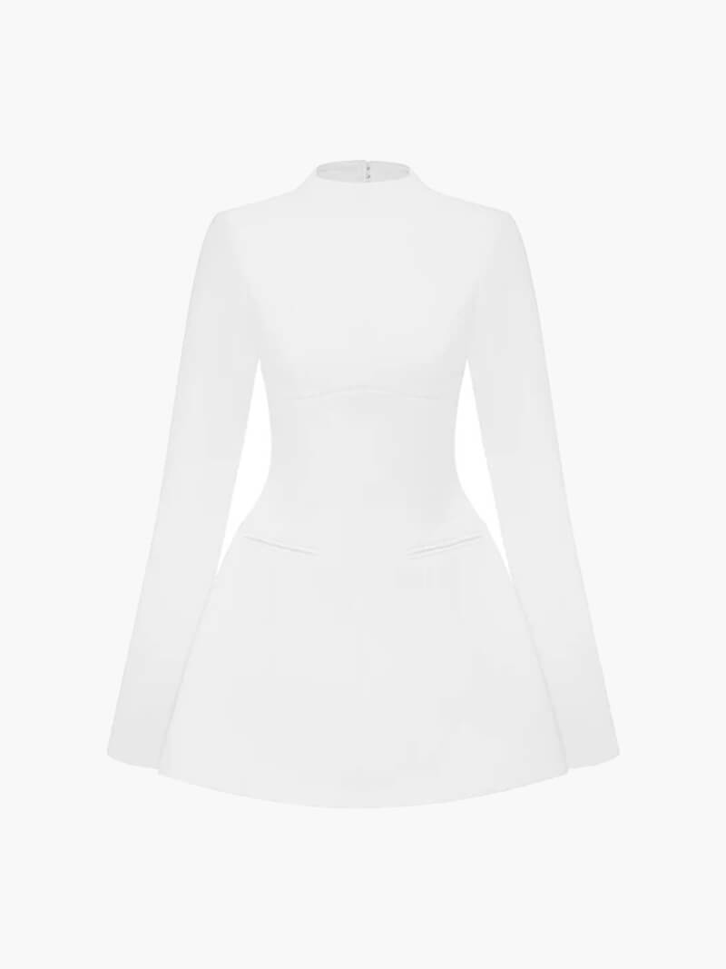 SOERA Elysia Mini Dress - Dresses - DWOD2-WK363001 White S