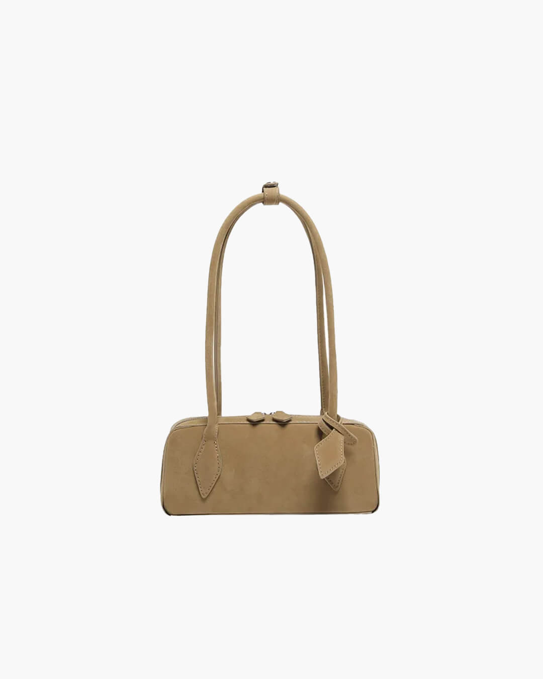SOERA Rebecca Suede Shoulder Bag - Handbags - 3256809531902601-;Ob1763832189353011760 Red