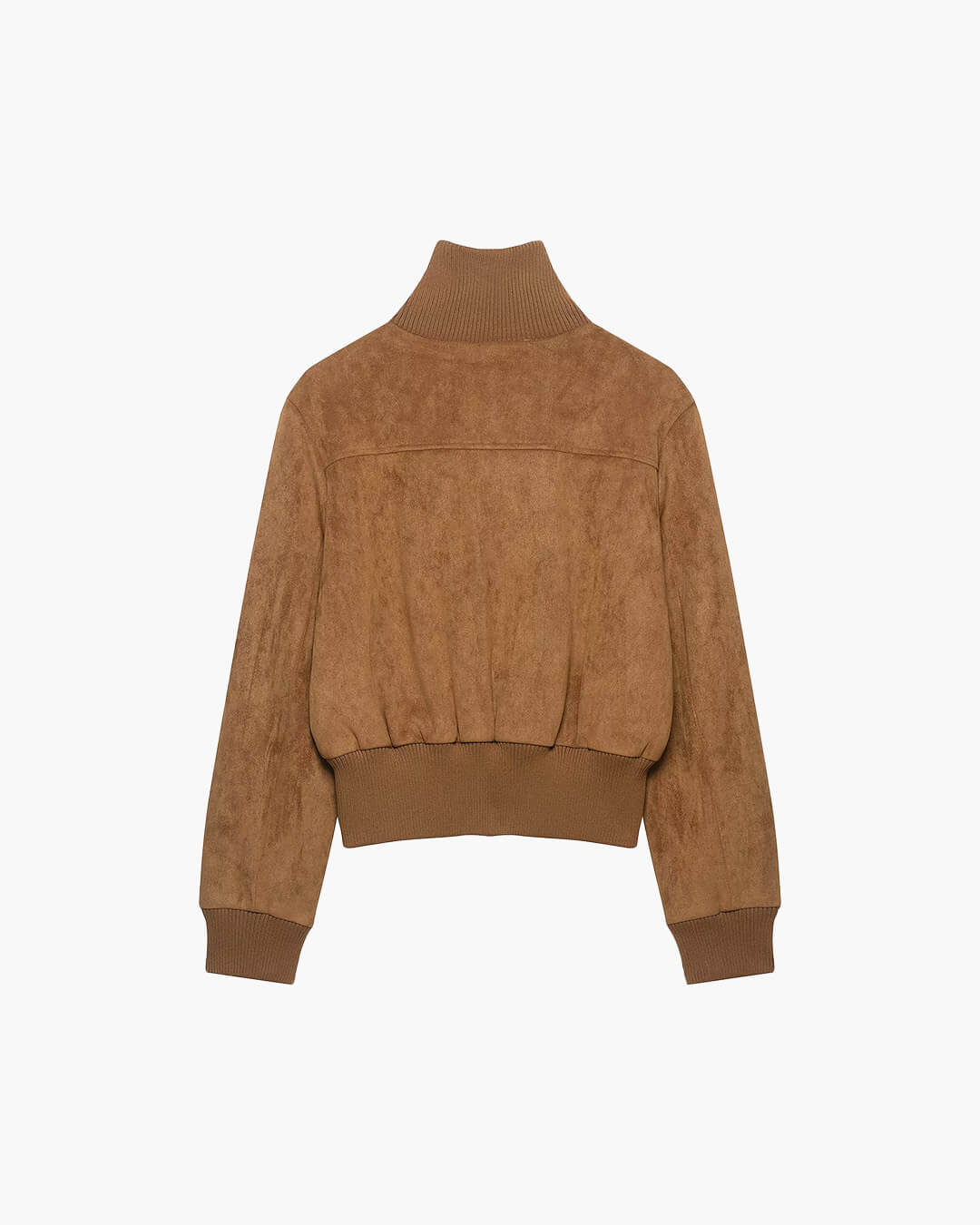 SOERA Esther Cropped Bomber Jacket - Jacket - SOERA-190147-01L-L-37251 Light Brown L