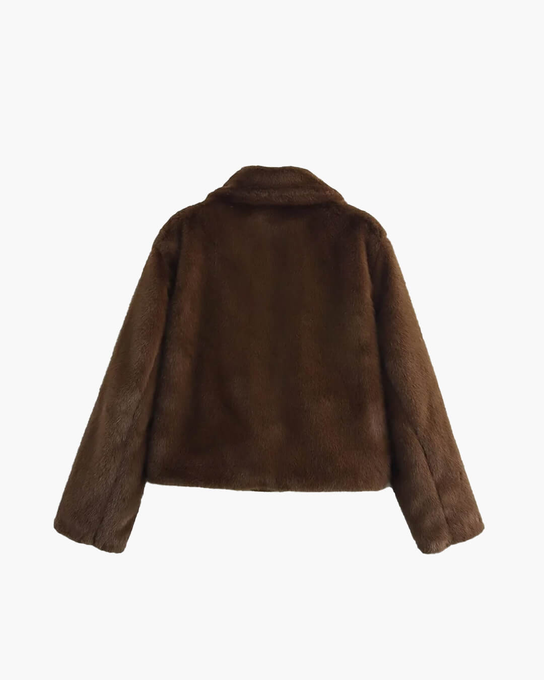 SOERA Alexandra Faux Fur Jacket - Jackets - LI1760504685431109474 Brown M