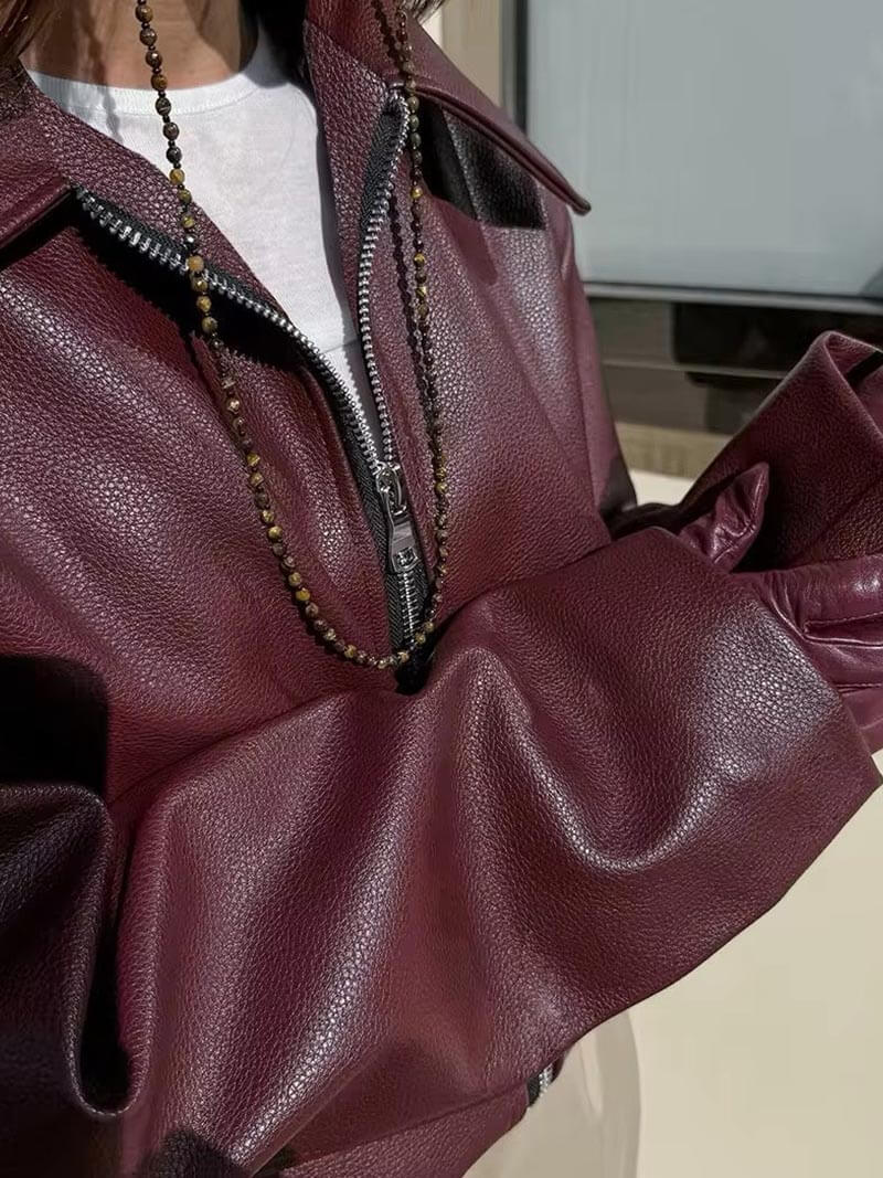 SOERA Romy leather Jacket - jackets - DWOD2-WK228002 S