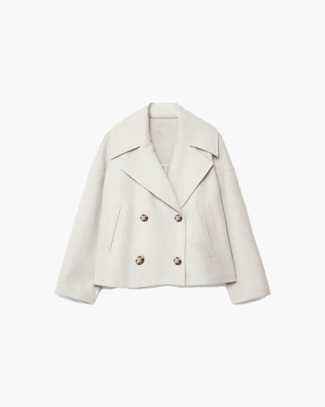 SOERA Suzane Short double - breasted Coat - Jackets - vN1766362638993249252 Navy Blue S