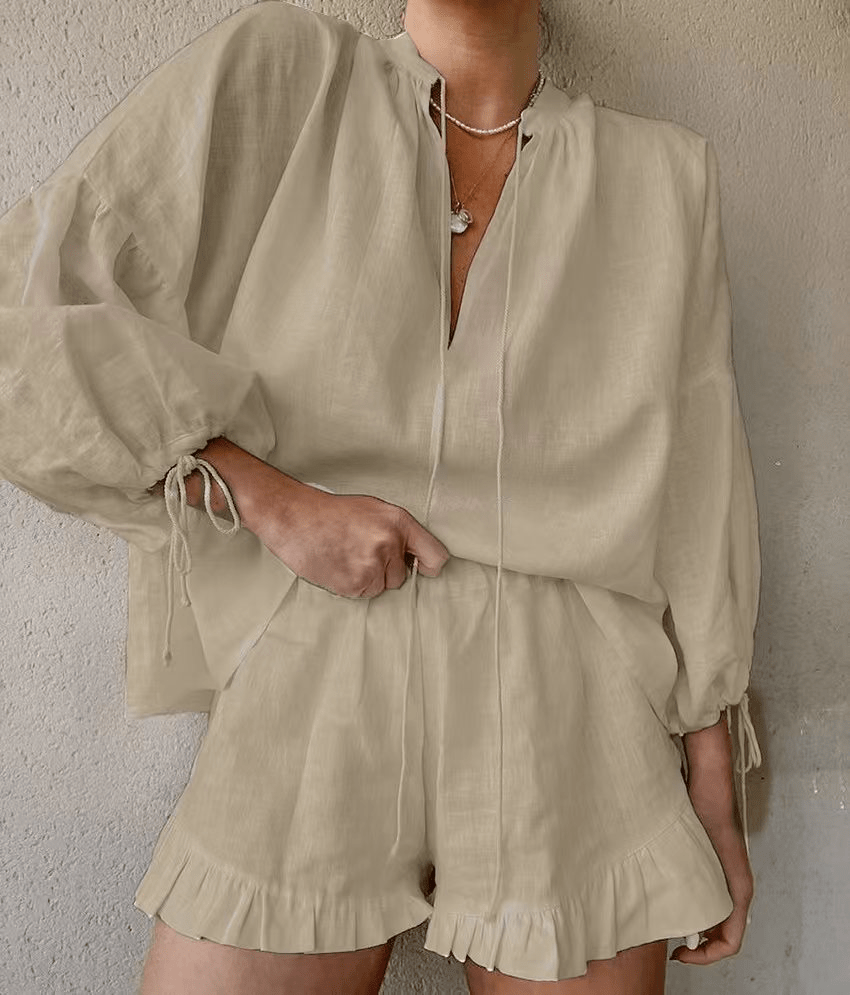 SOERA Nina Azure Lounge Set - Matching Sets -  Khaki S