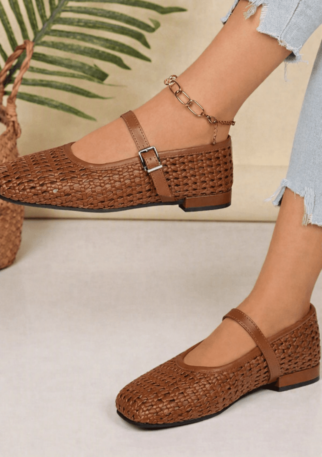 SOERA Beatrice Woven Mesh Mary Jane Flats - Shoes - SOERA-234627-DEF-OS-15811 37