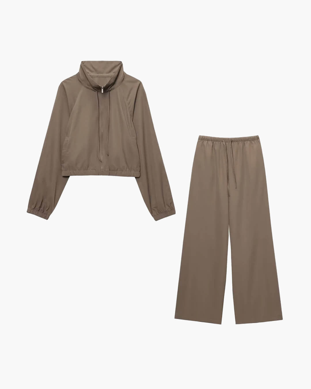 SOERA Amy Sport Suit Jacket & Wide Leg Pants - Suit -  Trousers M